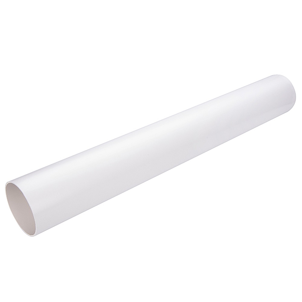 KAYFLOW ROUND DOWNPIPE - 4.0M-WHITE