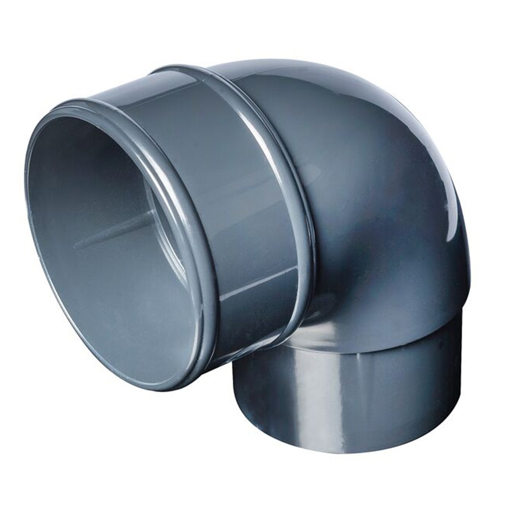 KAYFLOW ROUND 92.5 DEGREE OFFSET BEND-GREY