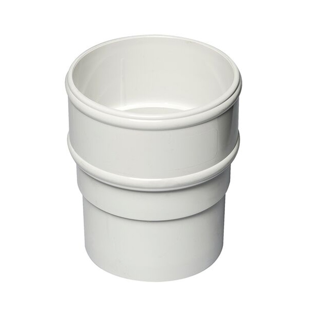KAYFLOW ROUND PIPE SOCKET-WHITE