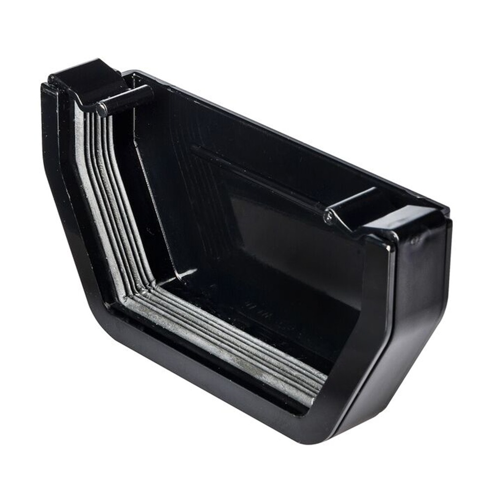 [KFES1BL] KAYFLOW SQUARE EXTERNAL STOPEND-BLACK