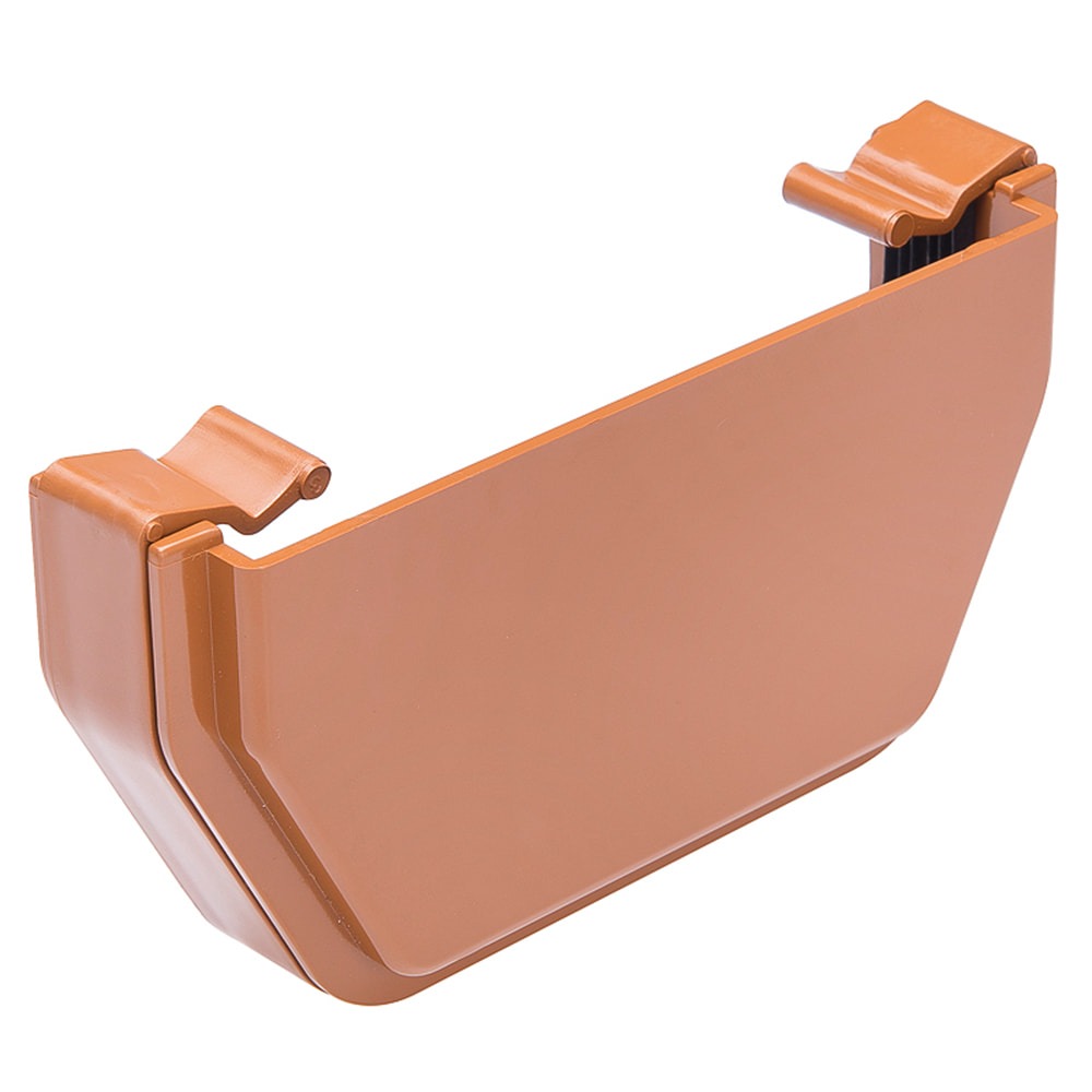 [KFES1C] KAYFLOW SQUARE EXTERNAL STOPEND-CARAMEL
