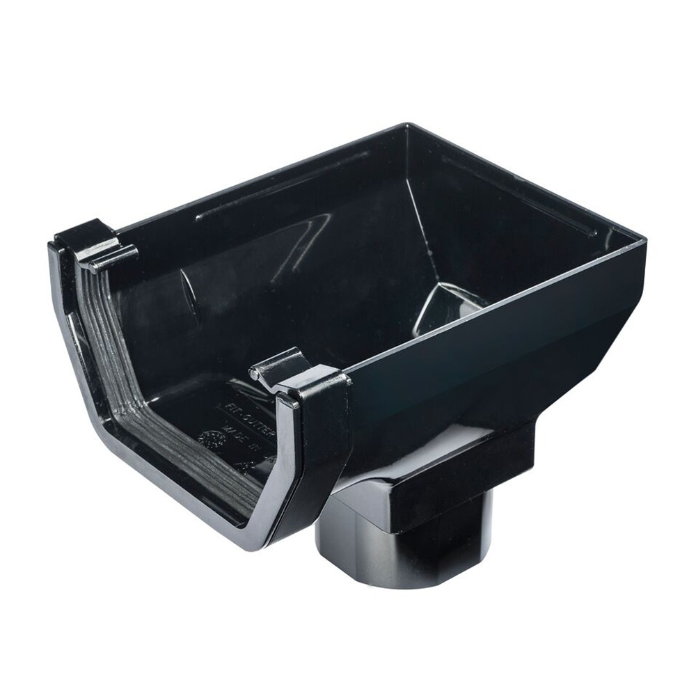 [KFOS2BL] KAYFLOW SQUARE STOPEND OUTLET-BLACK