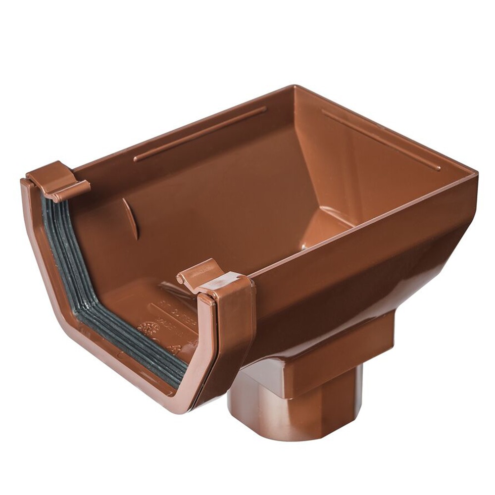 [KFOS2BR] KAYFLOW SQUARE STOPEND OUTLET-BROWN