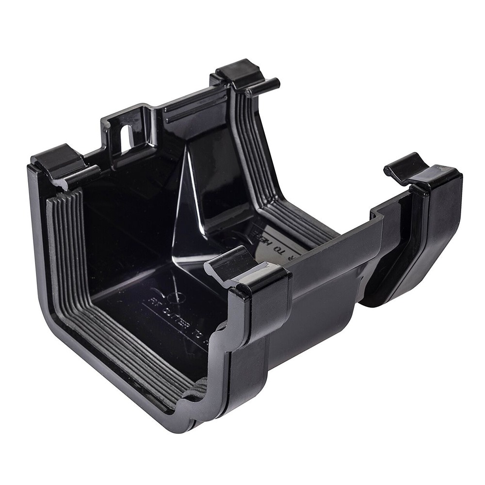 [OGS1BL] KAYFLOW OGEE/SQUARE GUTTER ADAPTOR-BLACK