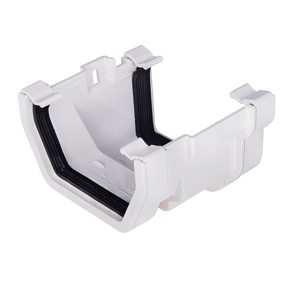 [OGS2W] KAYFLOW SQUARE/OGEE GUTTER ADAPTOR-WHITE