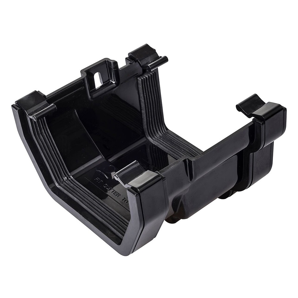 [OGS2BL] KAYFLOW SQUARE/OGEE GUTTER ADAPTOR-BLACK