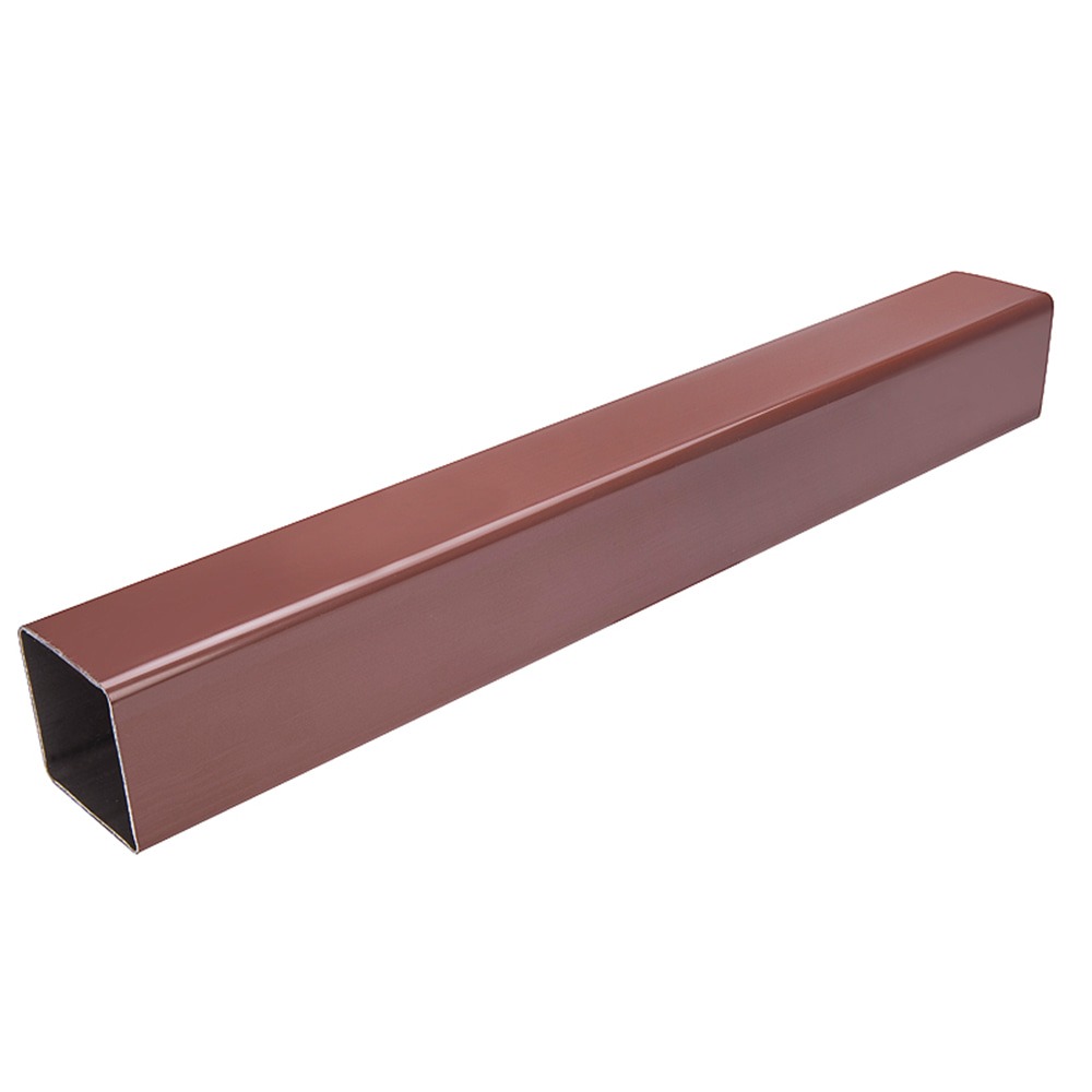 KAYFLOW SQUARE DOWNPIPE - 4.0M-BROWN