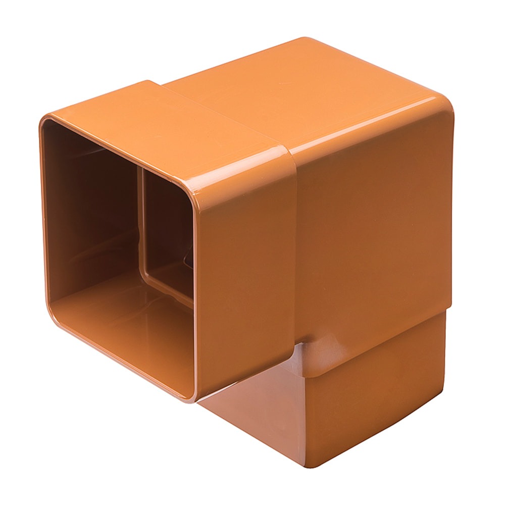 KAYFLOW SQUARE 92.5 DEGREE OFFSET BEND-CARAMEL