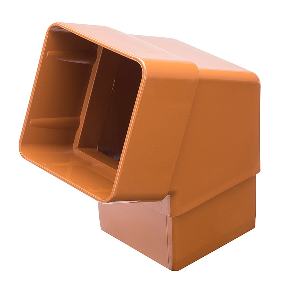 KAYFLOW SQUARE 112.5 DEGREE OFFSET BEND-CARAMEL