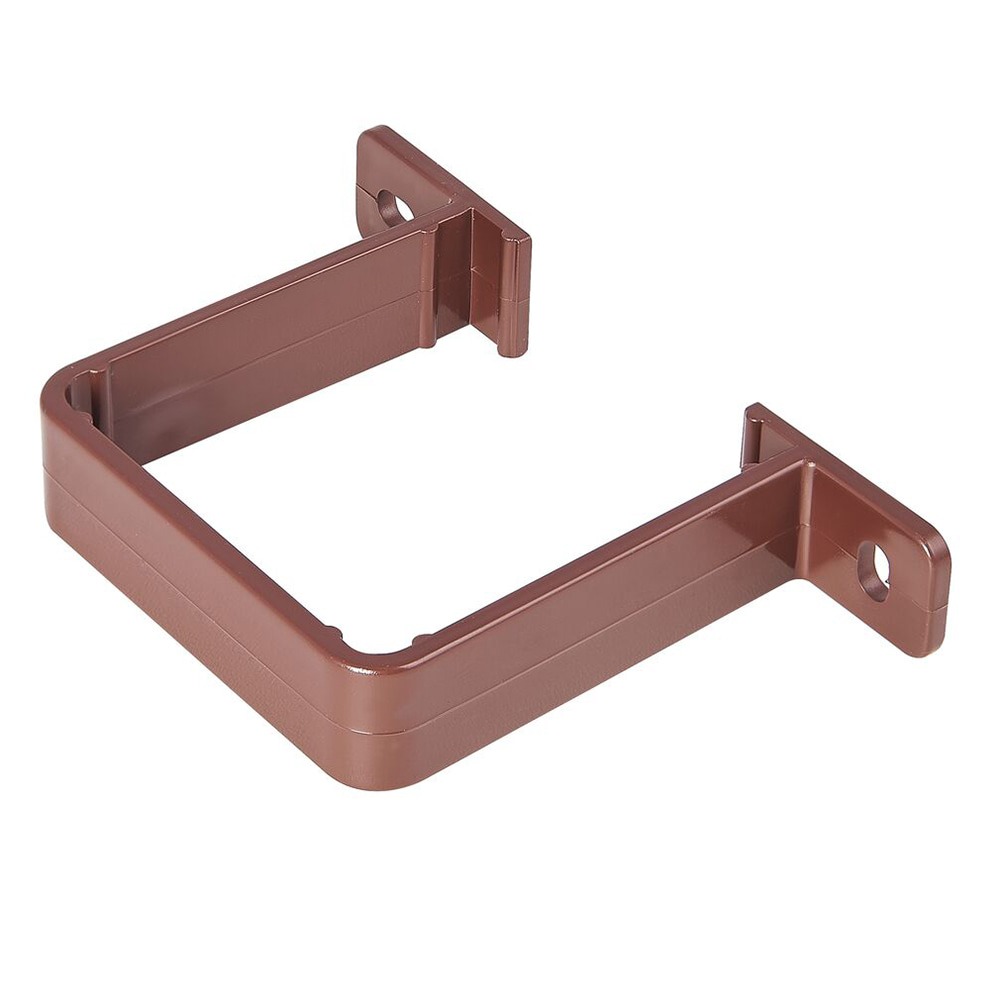 KAYFLOW SQUARE PIPE CLIP(FLUSH)-BROWN