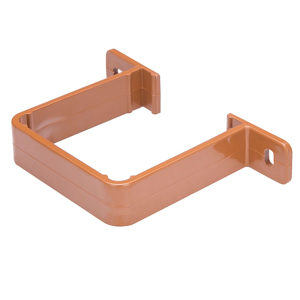 KAYFLOW SQUARE PIPE CLIP(FLUSH)-CARAMEL