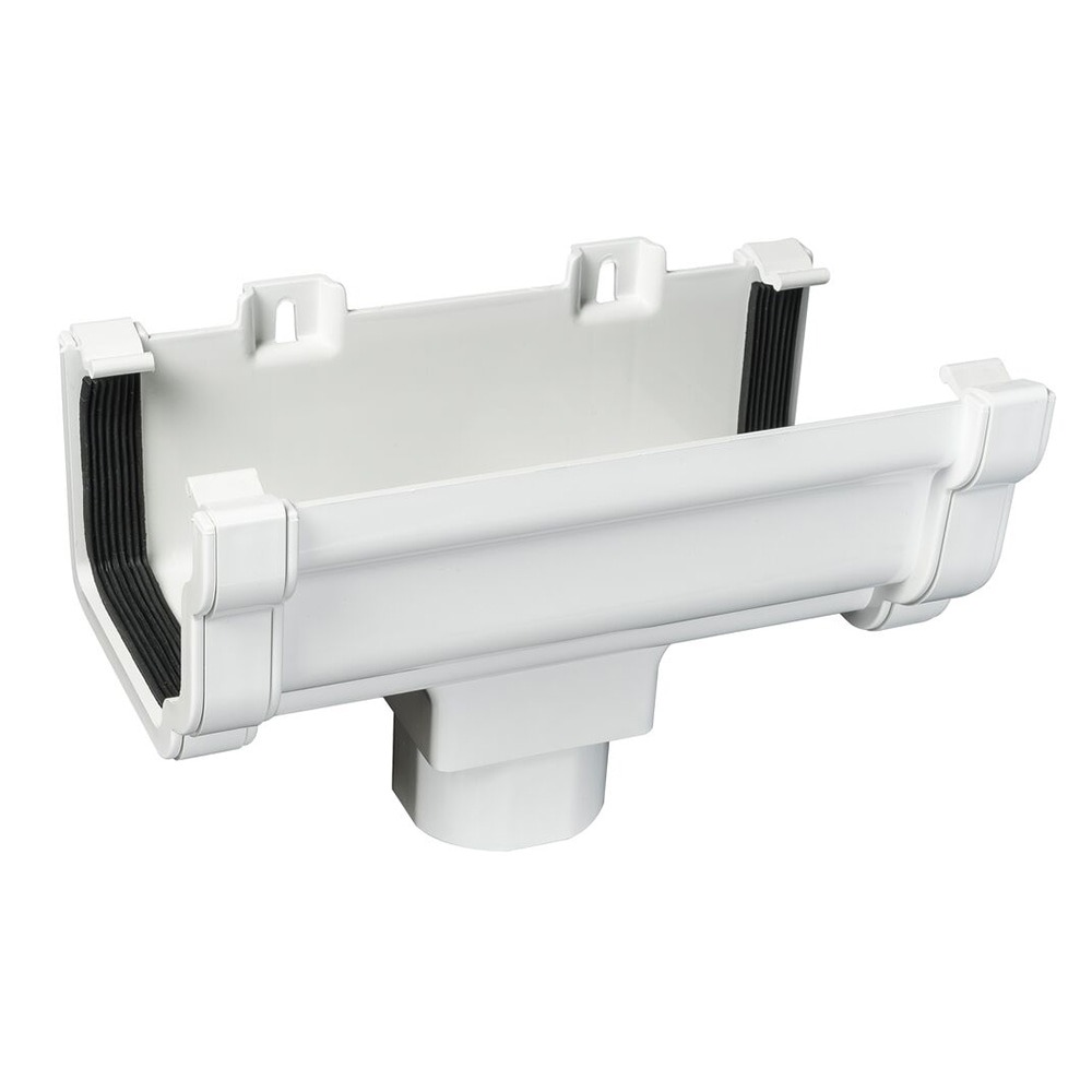 [OGO1W] KAYFLOW OGEE RUNNING OUTLET-WHITE