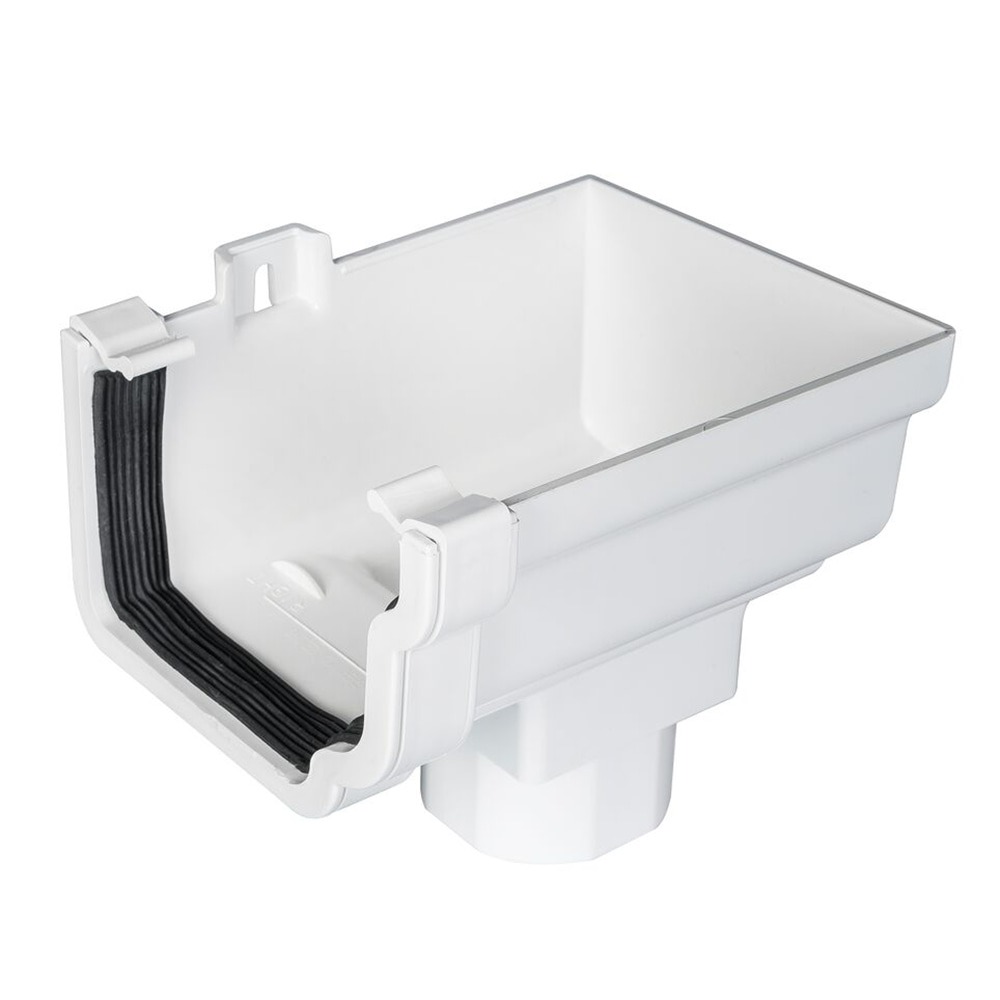[OGO2W] KAYFLOW OGEE STOPEND RUN OUTLET R/H-WHITE
