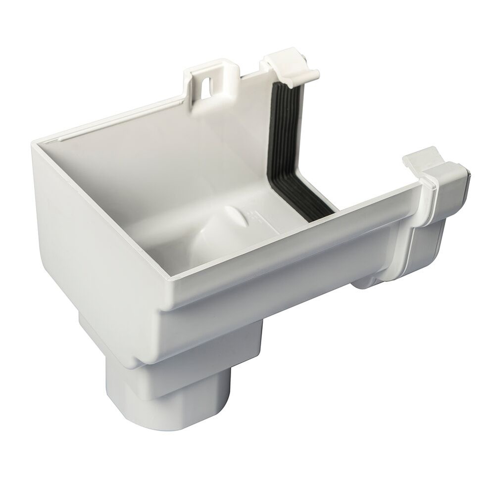 [OGO3W] KAYFLOW OGEE STOPEND RUN OUTLET L/H-WHITE