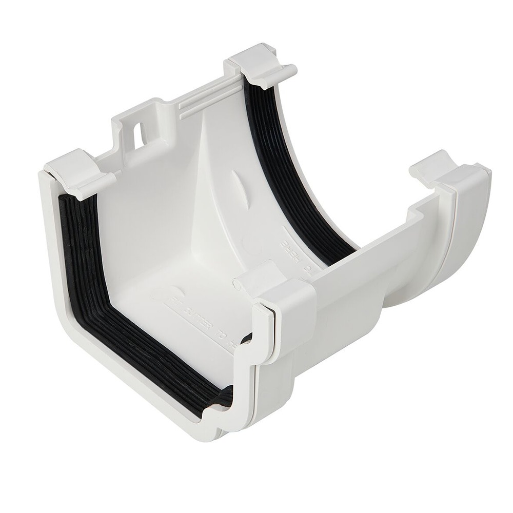 [OGD1W] KAYFLOW OGEE/DEEP GUTTER ADAPTOR-WHITE