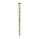 Concrete Screws - TX - Flat Countersunk - Yellow 7.5 x 120 100 Pieces