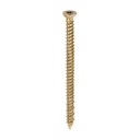 Concrete Screws - TX - Flat Countersunk - Yellow 7.5 x 100mm 100 Pieces