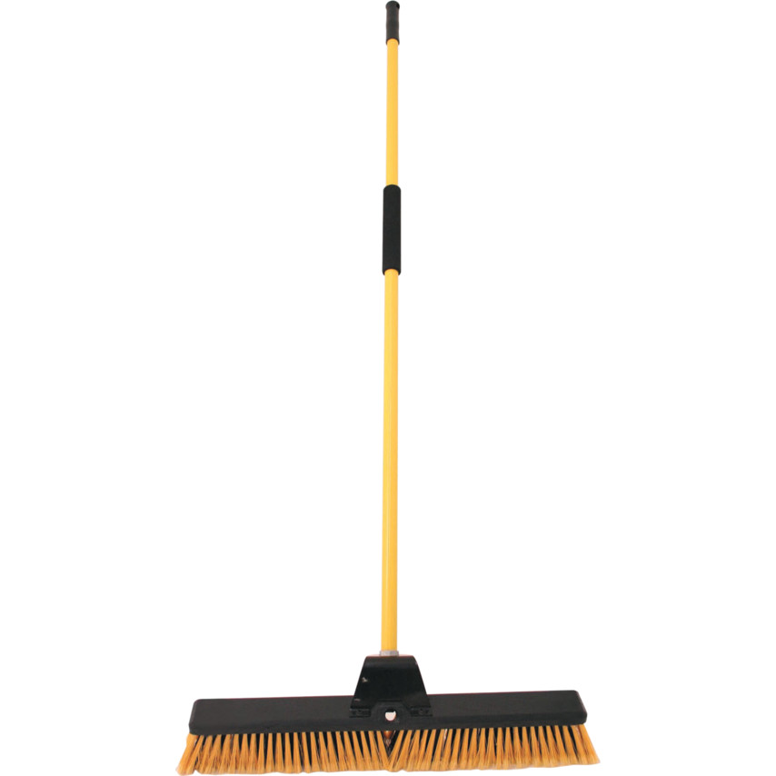 Bulldozer Heavy Duty Broom & Handle 24"