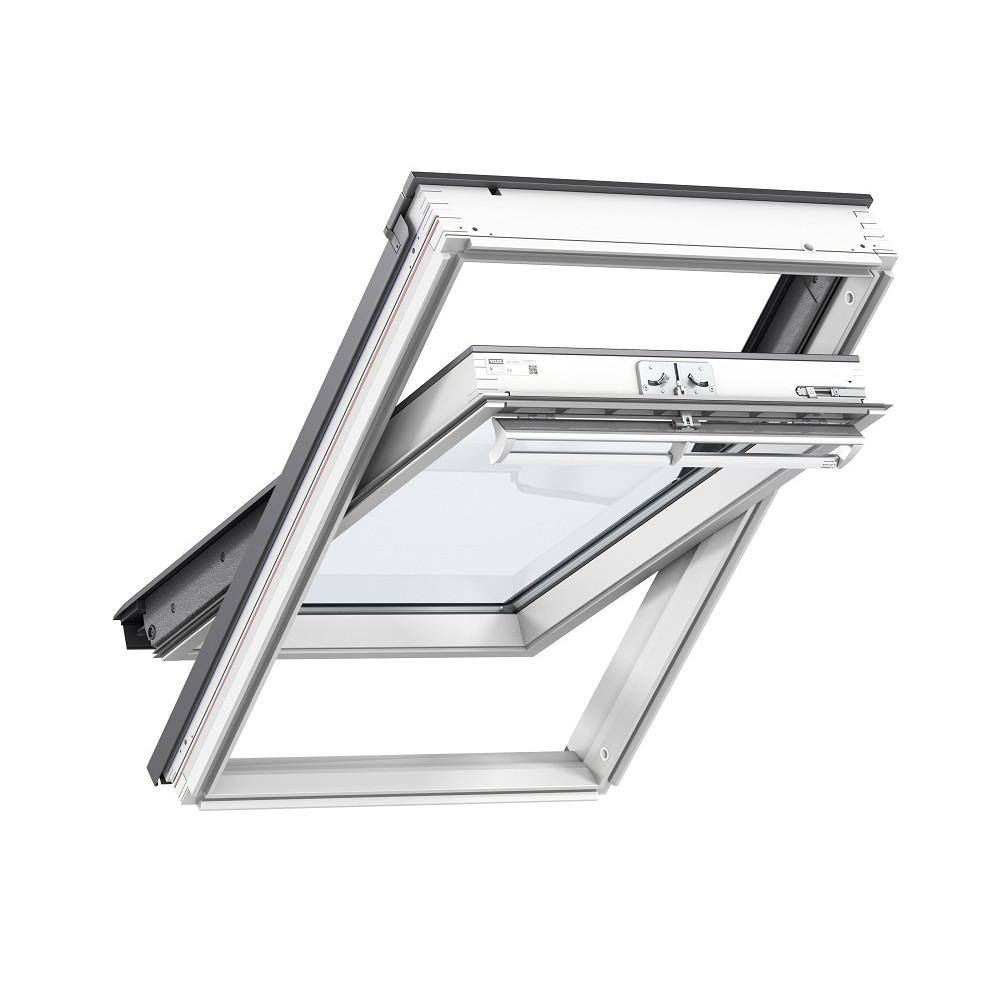 [GGL MK04 207021U] VELUX CENTRE PIVOT ELECTRIC WHITE PAINTED 70PANE 78X98