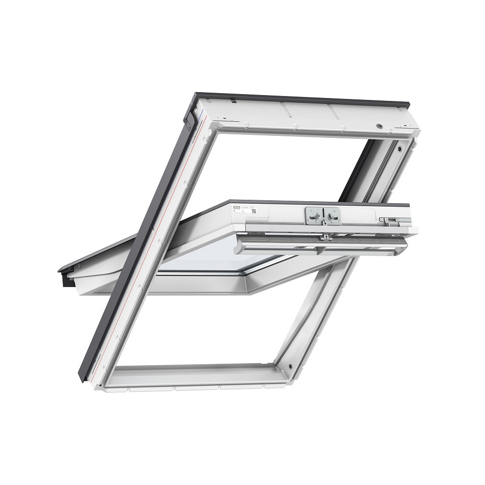 [GGU MK10 007021U] VELUX CENTRE PIVOT ELECTRIC WHITE PVC 70PANE 78X160