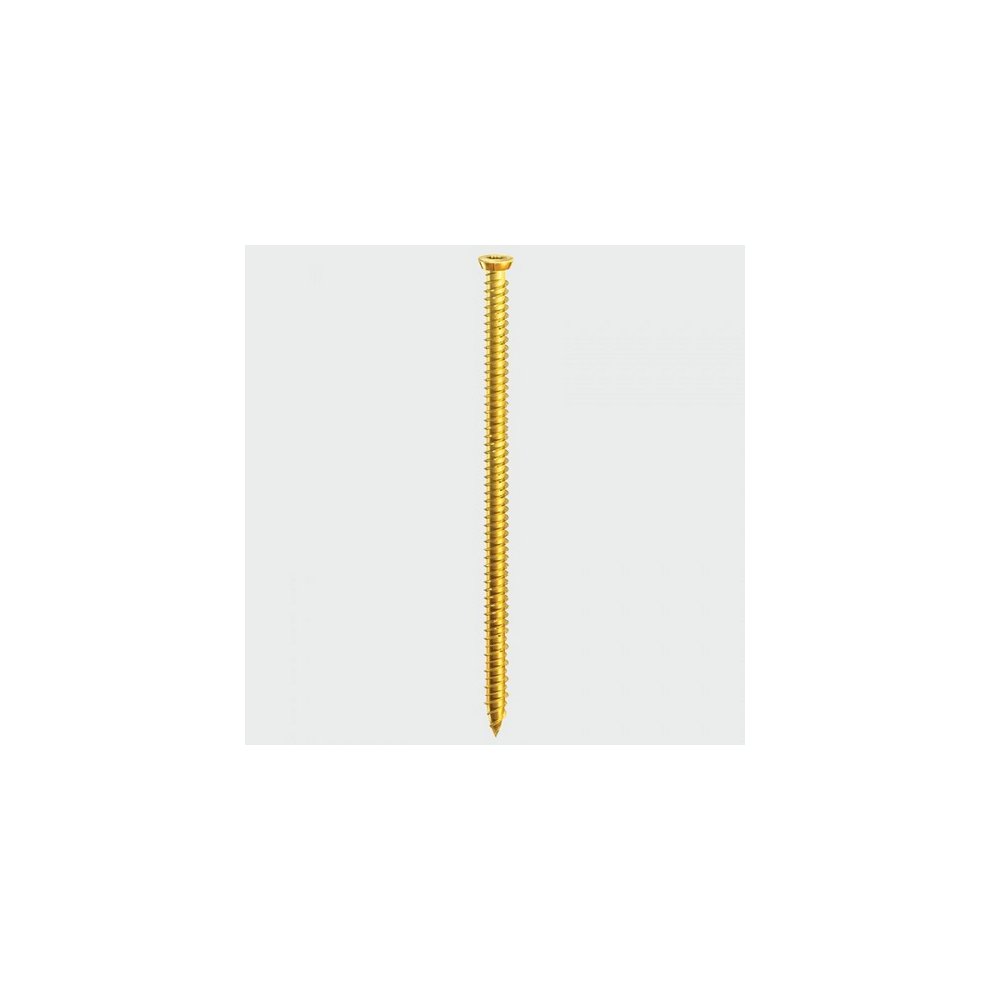 [00050TCON] Concrete Screws - TX - Flat Countersunk - Yellow 7.5 x 50