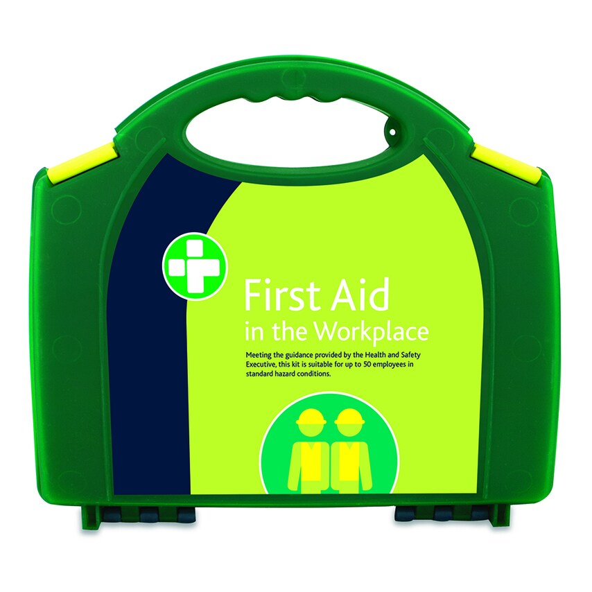 [MED114] Workplace First Aid Kit – HSE Compliant Large Covers 50 persons (*risk dependent)