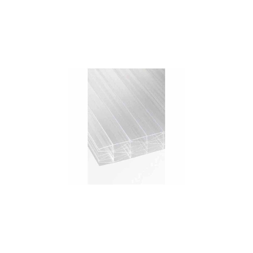 COROTHERM 25MM MULTIWALL POLYCARBONATE CLEAR — CUT LENGTH (PER M²)