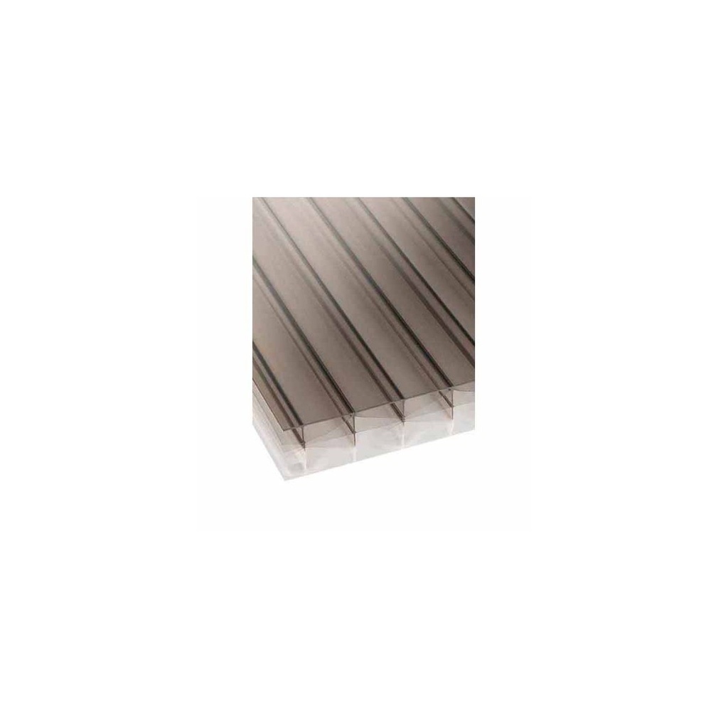 [COR-35-BZO-CUT] COROTHERM 35MM MULTIWALL POLYCARBONATE BRONZE OPAL — CUT LENGTH (PER M²)
