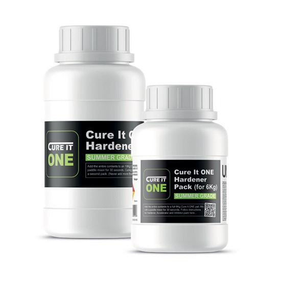 [CUREITONECATSPACK6] Cure-it One Hardener Pack (6kg can, Summer)