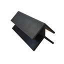 GG Composite Cladding External Trim Charcoal 2500mm x 60mm