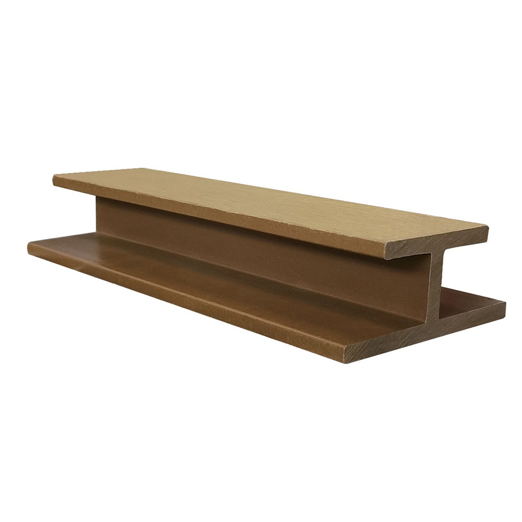 GG Composite Cladding U Trim Teak 2500mm x 40mm