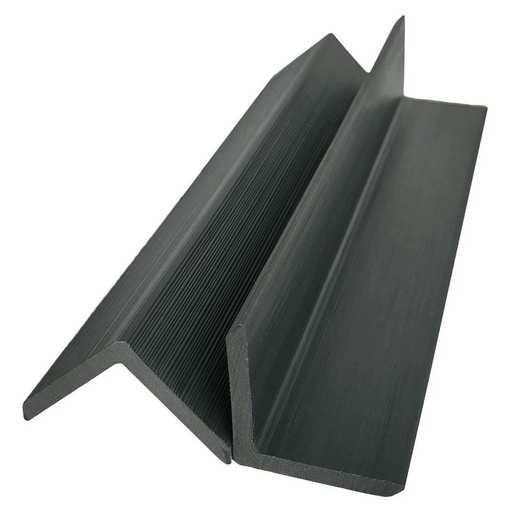 [PIMEDSE2500CH] GG Composite Slat Wall Edge Seal Charcoal 2500mm x 50mm