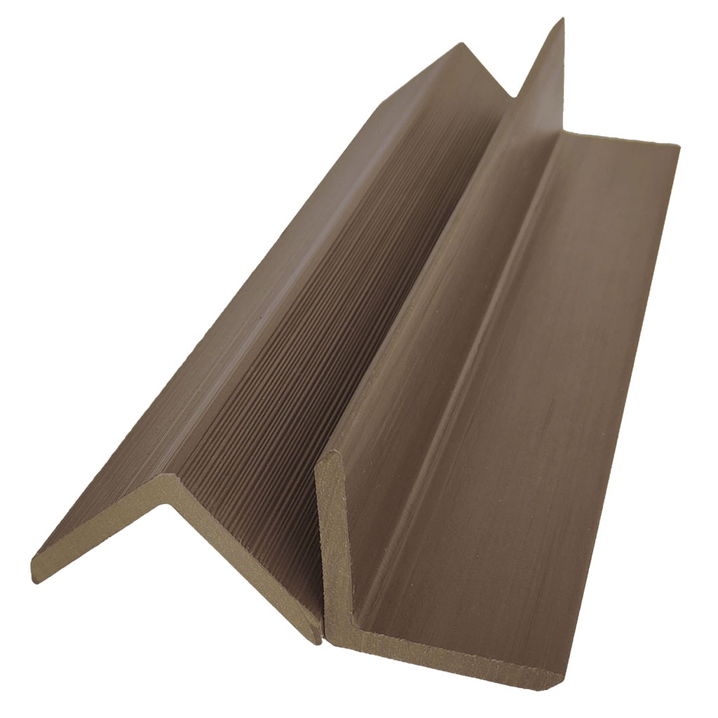 [PIMEDSE2500CB] GG Composite Slat Wall Edge Seal Choco Brown 2500mm x 50mm