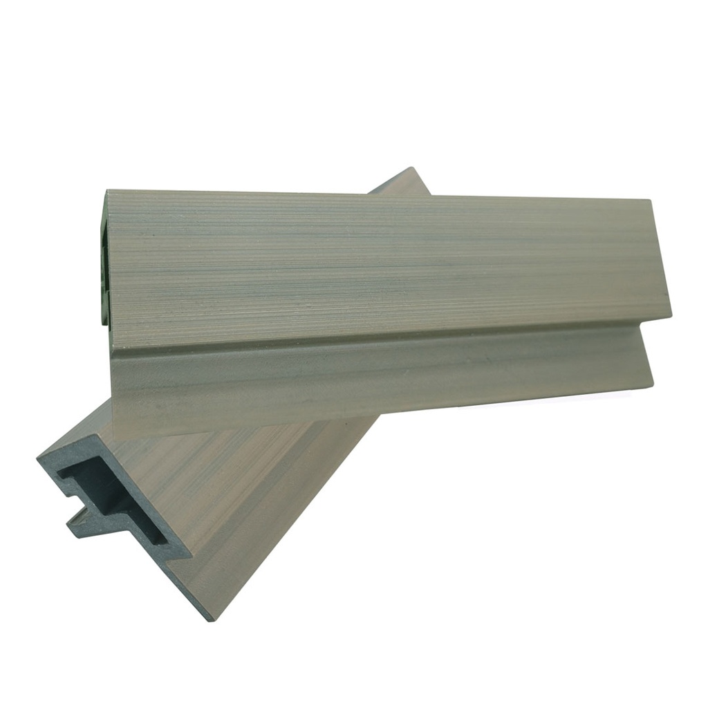 [PIMEXTT2500NA] GG Composite Slat Wall External Trim Natural 2500mm x 49.5mm