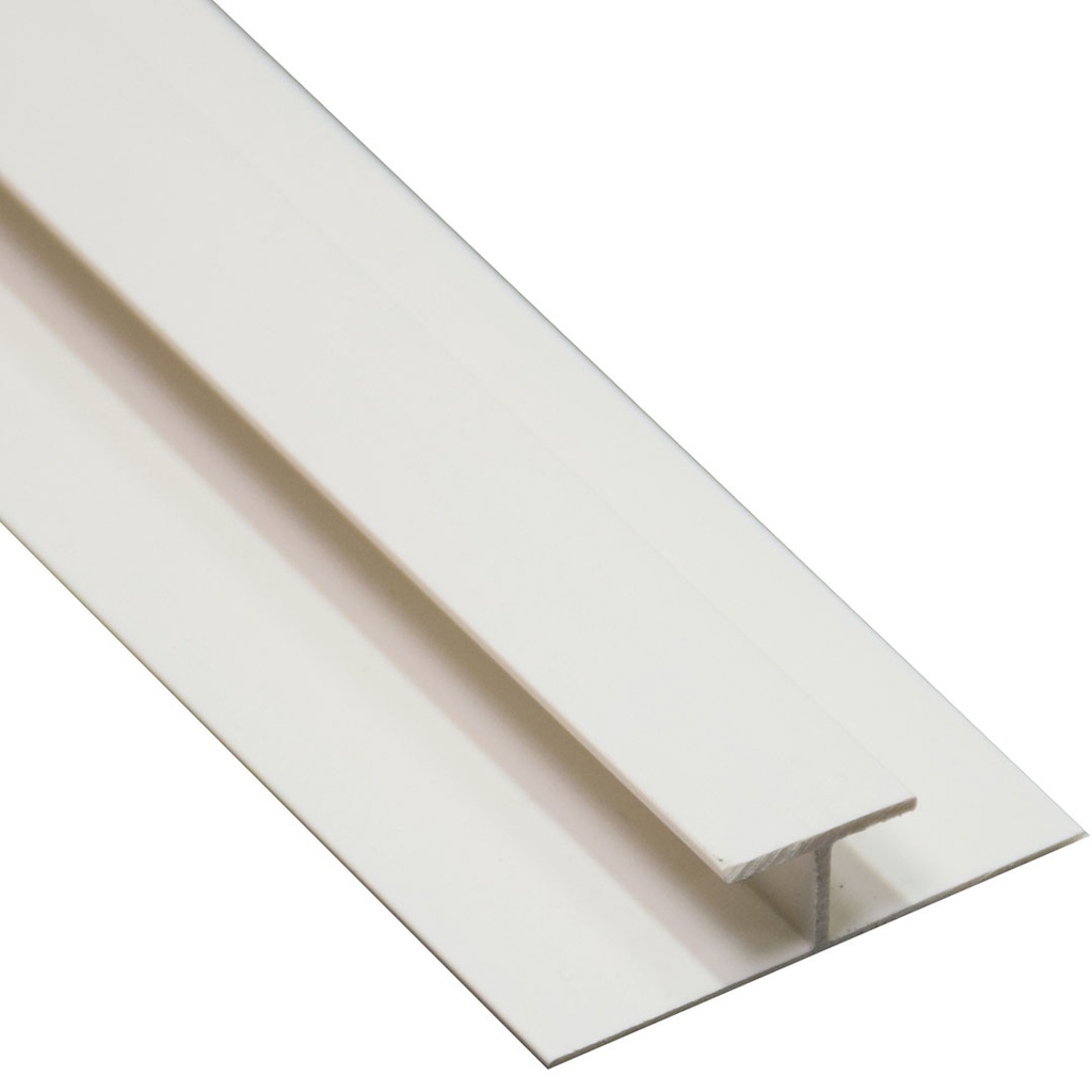 [PVC8MMHTRWH] GG PVC Cladding H Trim Matt White 2700mm x 8mm