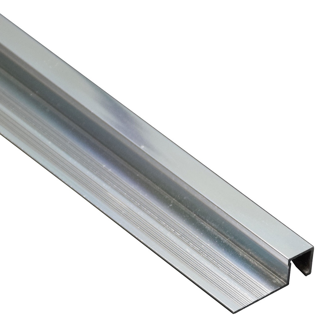 GG Aluminium Box Tile Trim Polished Chrome 2500mm x 10mm