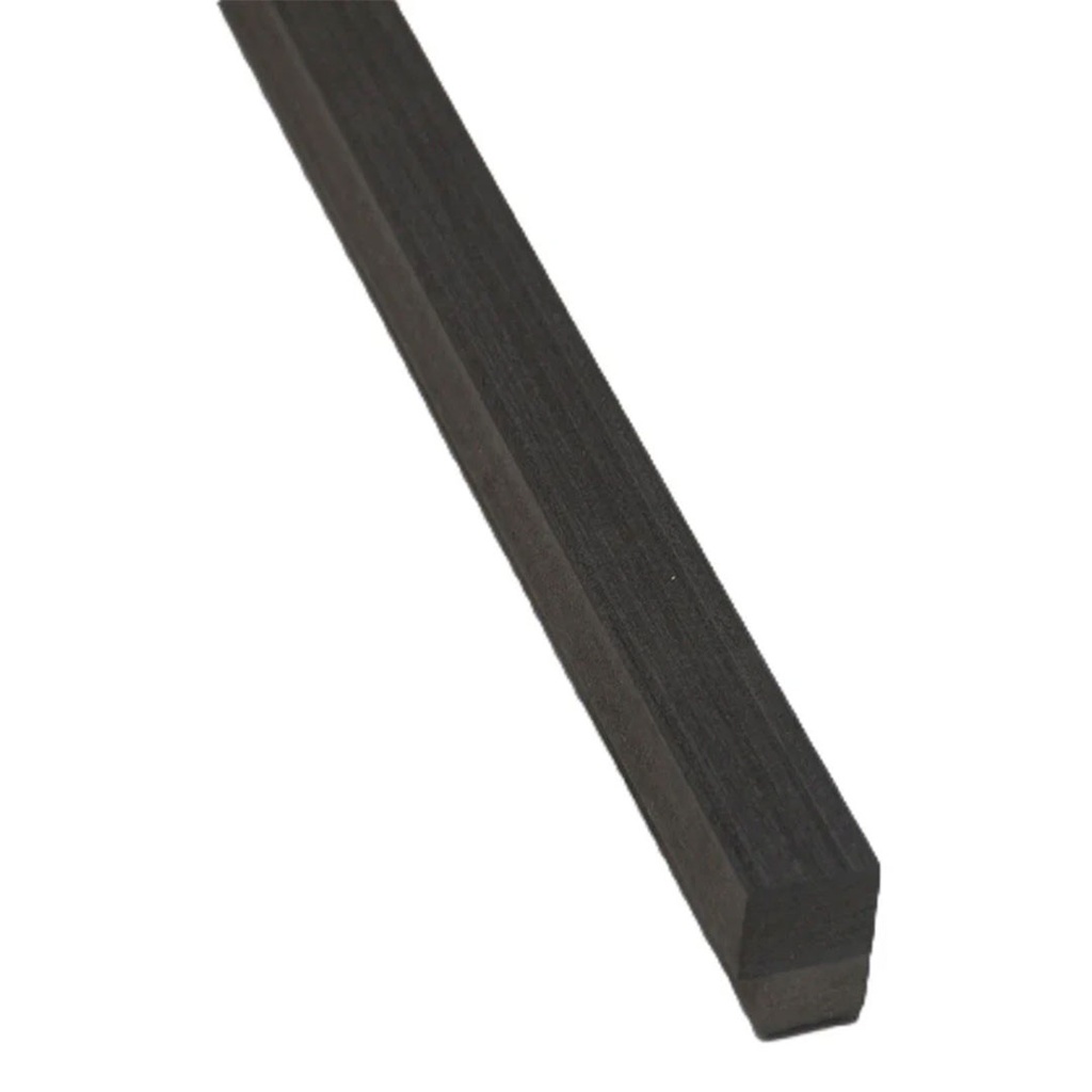 [SLPAENDTBLKOA] GG Wood Veneer Acoustic Panel End Trim Black Oak 2400mm x 27mm