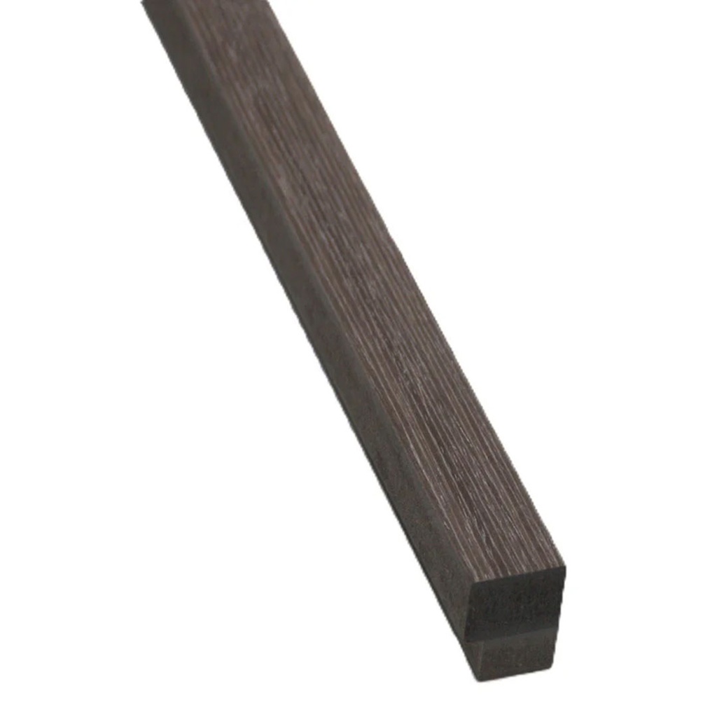 [SLPAENDTASHGR] GG Wood Veneer Acoustic Panel End Trim Ash Grey 2400mm x 27mm