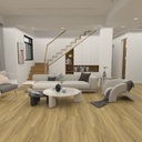 GG SPC Flooring Wood Embossed Finish Medium Oak 1220mm x 181mm