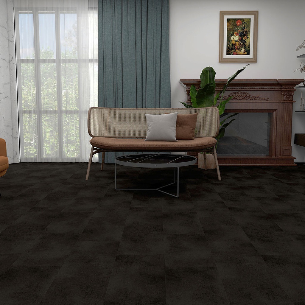 [SPC535OISL] GG SPC Flooring Tile Finish Oil Slate 620mm x 310mm