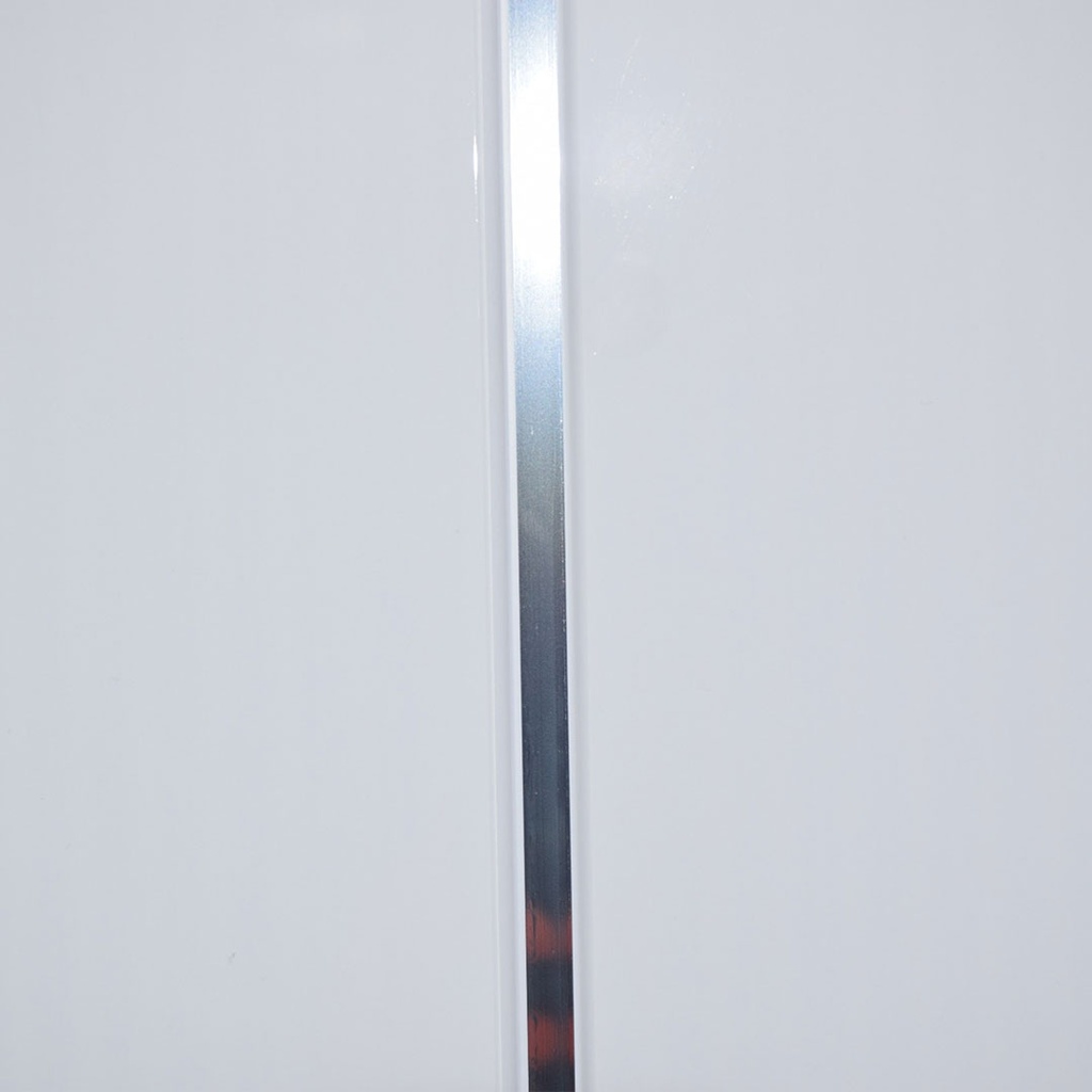 [PVC2700XWSS] GG PVC Ceiling Cladding White Silver Strip 2700mm x 250mm