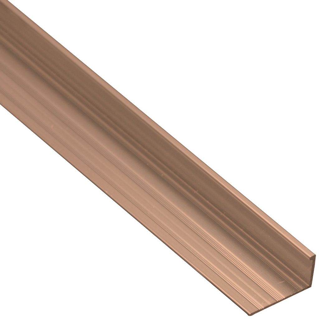 [ALTR-10L-BRC] GG Aluminium Straight Tile Trim Brushed Copper 2500mm x 10mm