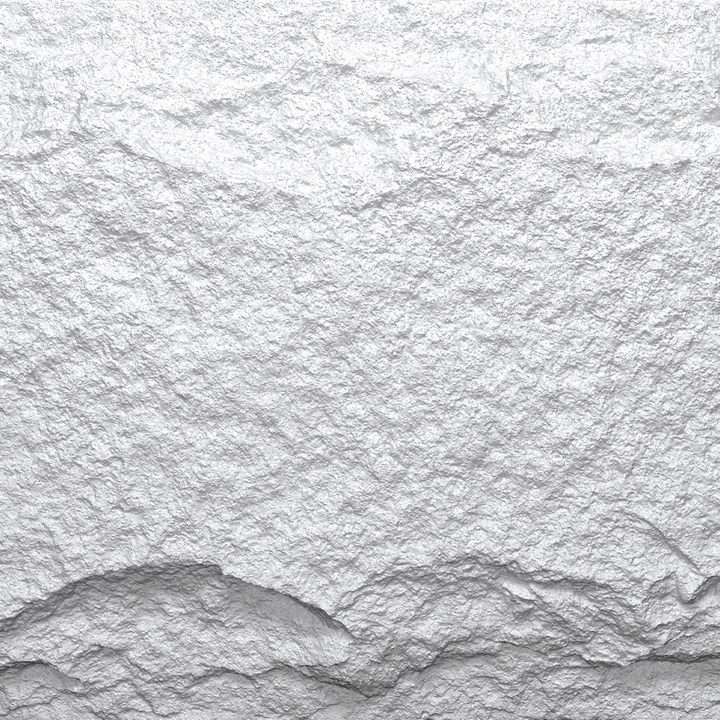 [PUSTPW1200600] GG PU Stone Pure White Stone Effect 1200 x 600