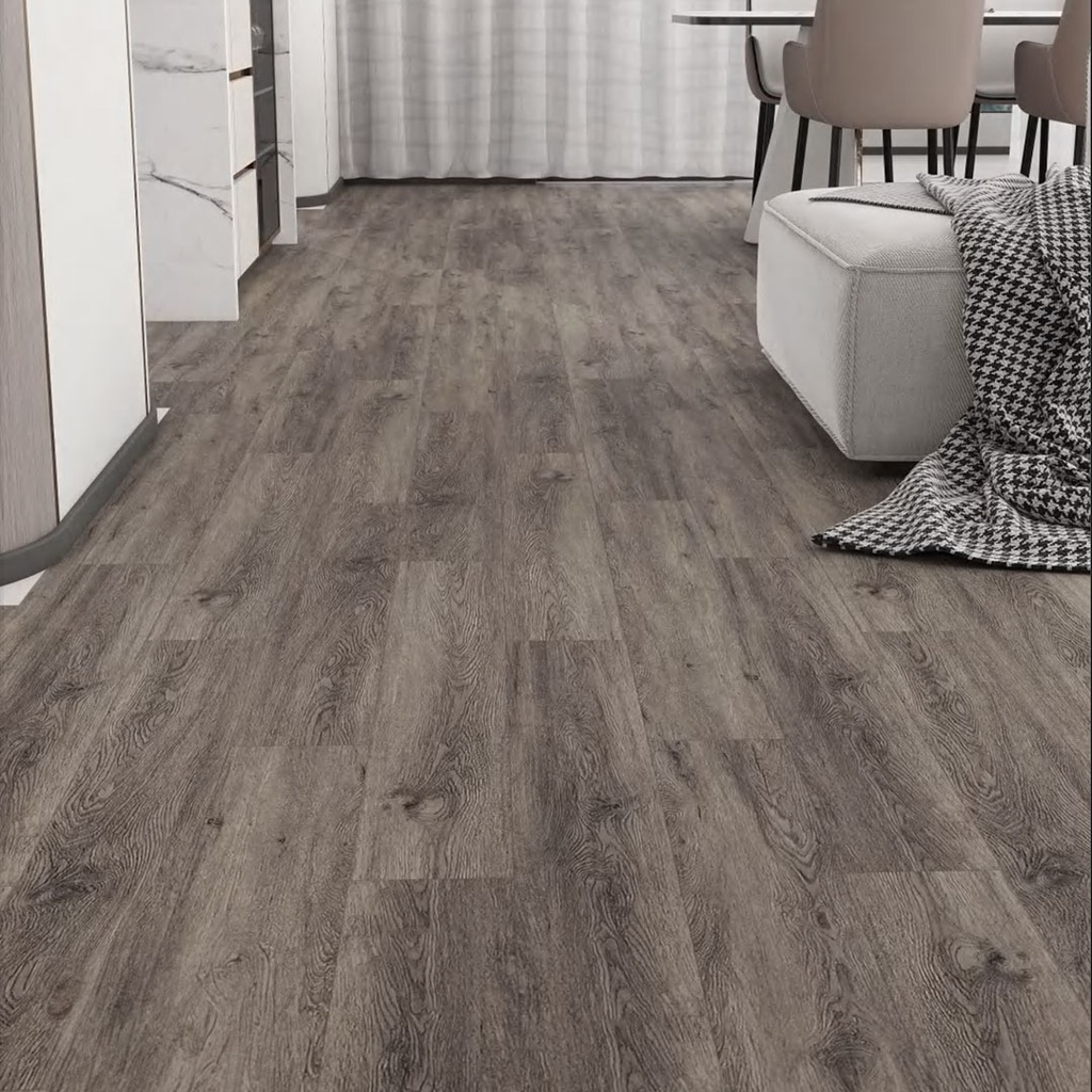 [GG-WC-1368] GG SPC Flooring Azmin Collection Oxford Gray 1220mm x 183mm