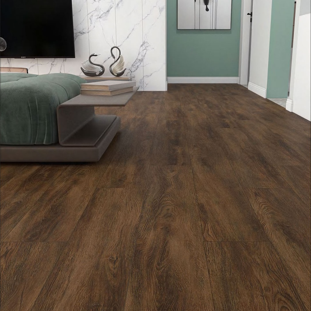 [AZ108] GG SPC Flooring Azmin Collection Walnut Oak 1220mm x 183mm