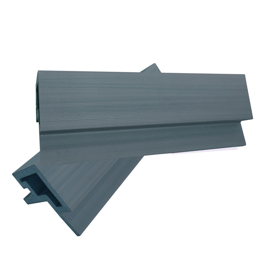 [PIMEXTT5000BG] GG Composite Slat Wall External Trim Blue Grey 5000mm x 49.5mm