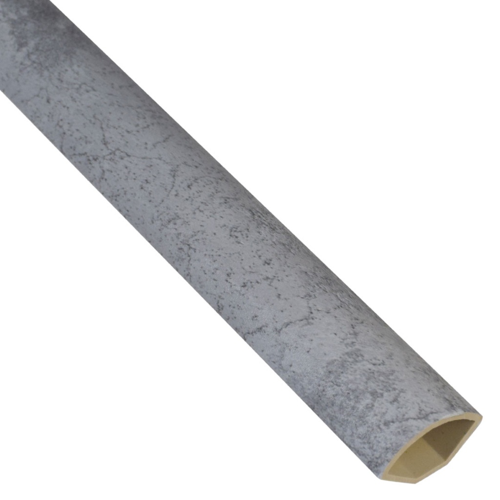 [SPCQRQR-GM] GG SPC Flooring Beading Grey Marble 2400mm x 28mm