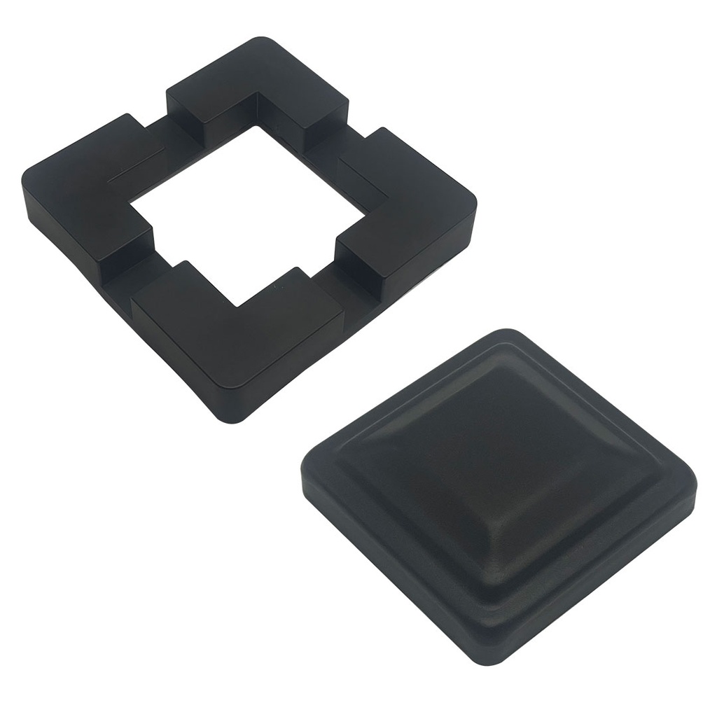 [FENABACA80] GG Composite Fencing 80mm Base & Cap for Aluminium Post 80mm x 80mm