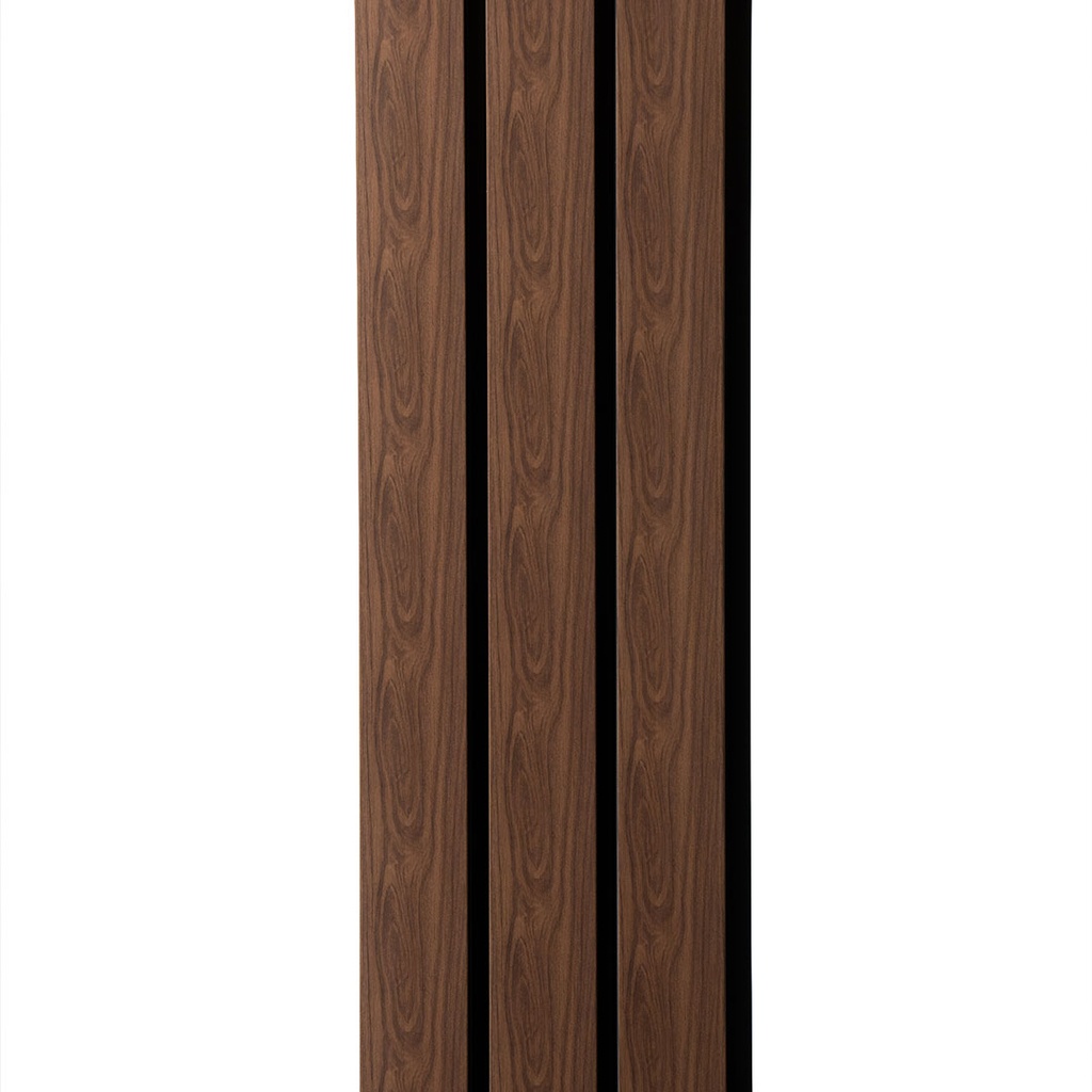 [ALV2503SWW] GG Aluvo Waterproof Panel 3 Slats Warm Walnut 2400mm x 250mm