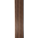 GG Aluvo Waterproof Panel 6 Slats Warm Walnut 2400mm x 250mm